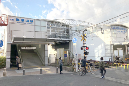 近鉄奈良線「瓢箪山」駅
