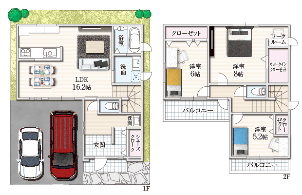 1号地参考プラン