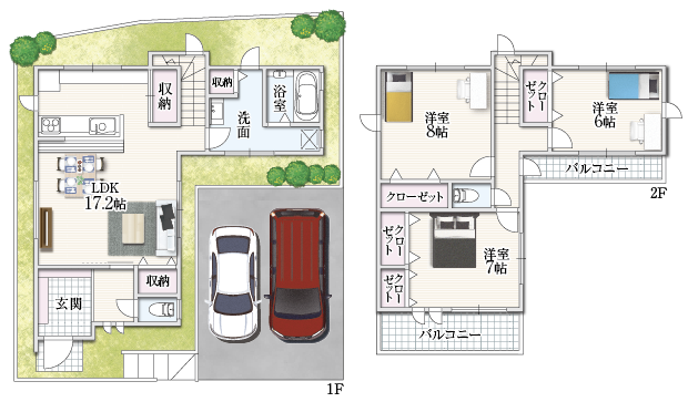 A号地参考プラン